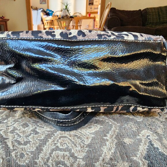Nine West Leopard Print Textile Shoulder Bag - Picture 15 of 16